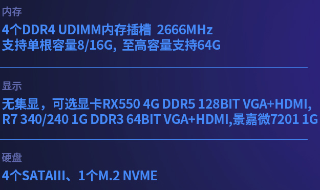COM：8個COM口(2個RS232，2個RS232/422/4854個RS232(內(nèi)部引出))  　　USB:13個USB接口(4個USB2.0、4個USB3.2，2個USB3.0(可選內(nèi)部引出)3個USB2.0(內(nèi)部引出))  　　尺寸：320*331*180mm